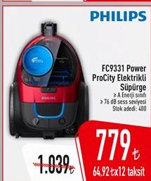 Philips ProCity Elektrikli Süpürge