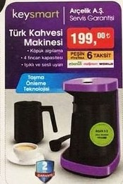 Abdullah Efendi Keyif Cift Fonksiyonlu Turk Kahvesi Makinesi Indirimde Market