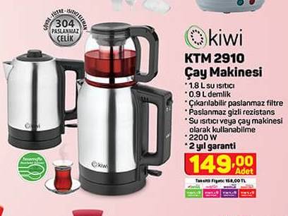 Kiwi KTM 2910 Çay Makinesi