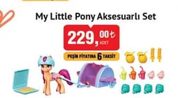 My Little Pony Aksesuarlı Set